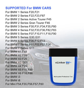 Vgate vLinker BM + V2.2 ELM327 per Scanner BMW <span class=keywords><strong>Ble</strong></span> 4.0 OBD2 <span class=keywords><strong>OBD</strong></span> 2 Auto diagnostica Auto strumento di scansione automatica Bimmercode ELM 327 - Product Image 5