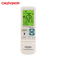 Télécommande universelle étanche LCD pour climatiseur K-209ES-2, manuel, 5000-en-1, utilisation mondiale, certifiée CE, avec minuterie