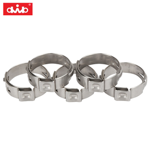 1/2 PEX os tuyau simple oreille pinces écrou à oreilles 16mm <span class=keywords><strong>raccord</strong></span> connexions anneaux à sertir SS304 NSF2098 collier de serrage <span class=keywords><strong>pour</strong></span> PEX <span class=keywords><strong>pince</strong></span> Tube - Product Image 2