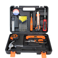 Ensemble d'outils à main professionnels 102 pièces en acier au carbone, boîte à outils complète pour la réparation à domicile et automobile avec étui rigide OEM