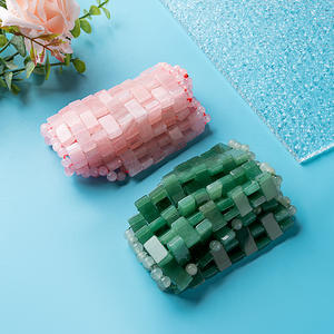 ナチュラルジェイドスリープマスク & 目隠し、ジェイドアイマスク、アイマスクローズクォーツアメジストクリスタルを使用したアンチエイジングホットまたはコールド - Product Image 4