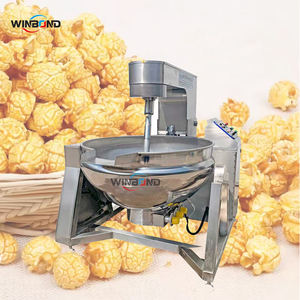 Máquina de <span class=keywords><strong>Palomitas</strong></span> de Maíz Grande a Gas, Recubrimiento Dulce de Caramelo, <span class=keywords><strong>Olla</strong></span> de Cocina Industrial Comercial - Product Image 2