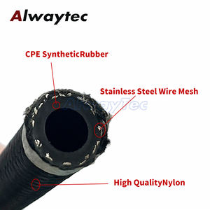 ユニバーサルAN4 AN6 AN8 AN10アルミ合金CPEオイル燃料継手ホースエンドアダプターキット編組燃料クーラーホースラインアセンブリ - Product Image 5