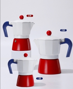 Usage domestique 50ml 150ml 300ml <span class=keywords><strong>Moka</strong></span> Pot Cafetière Cuisinière Espresso Maker pour Café Aluminium Café <span class=keywords><strong>Moka</strong></span> Pots - Product Image 1