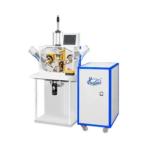 Máquina de soldadura por puntos tipo prensa inversor CC/CA trifásico de soldadura por resistencia Hwashi para acero inoxidable y hoja SS