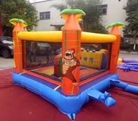 Orient Inflatables forêt tropicale singe gonflable château gonflable jungle buncer gorille jumper à vendre