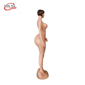 Mannequins en plastique pour femmes de grande taille avec grosse tête (957-17)