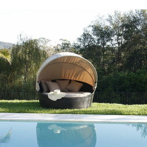 Installation de loisirs meubles de patio de haute qualité <span class=keywords><strong>lit</strong></span> facile - Product Image 6