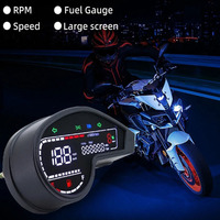 Compteur modifié pour moto, affichage LCD, odomètre, tachymètre pour NXR150 XR150