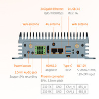 Ordinateur Edge AI Firefly EC-A8550JD4 48 TOPS NPU Qualcomm QCS8550 16 Go LPDDR5x avec OS Linux, prend en charge Private DeepSeek R1