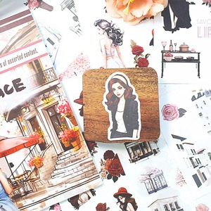 Pack de scrapbooking pour animaux de compagnie, lot de 20 pièces, série de personnages de belles déesses, scène de vie quotidienne, livre d'autocollants - Product Image 6