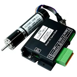 high performance mini 24 Volt dc servo motor with encoder RS232 for smart home