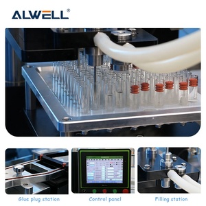 Tự động Tiêm ThủY Tinh chai nhựa prefilled ống tiêm thiết bị PLC động cơ bánh động cơ cho độ chính xác cao dán Nhớt chất lỏng - Product Image 6