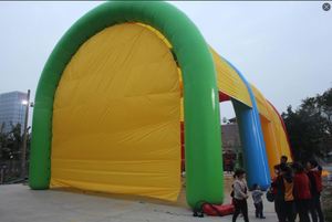 Inflatable Camping Tents Customized Logo Electric Air <b>Pump</b> 12ft Dimensions for Outdoor Commercial Advertising Party Events - Product Image 6