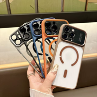 Transparant Magnetisch Schokbestendig Voor Iphone Telefoonhoesje Mannen