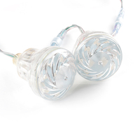 Lumière LED Pixel numérique à changement de couleur Turbo de haute qualité 60 mm 18 LED