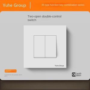 European standard flame retardant PC2 post 1-channel <b>wall</b> <b>light</b> <b>switch</b>, power single channel Italian <b>wall</b> <b>light</b> <b>switch</b> - Product Image 4