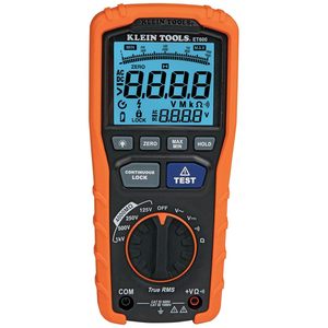 เครื่องมือวัดไฟฟ้าไร้สาย Klein Tools รุ่น ET600 1000V True RMS พร้อมฟังก์ชั่นทดสอบฉนวนและระบบ Auto-Ranging - Product Image 1