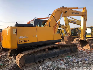 รถขุดไฮดรอลิก HYUNDAI R225LC-7 ขนาดใหญ่ 22 ตัน 225 225LC-7 225LC-9T มือสอง ประสิทธิภาพสูง พร้อมเครื่องยนต์ PLC และระบบไฮดรอลิก KYB - Product Image 4