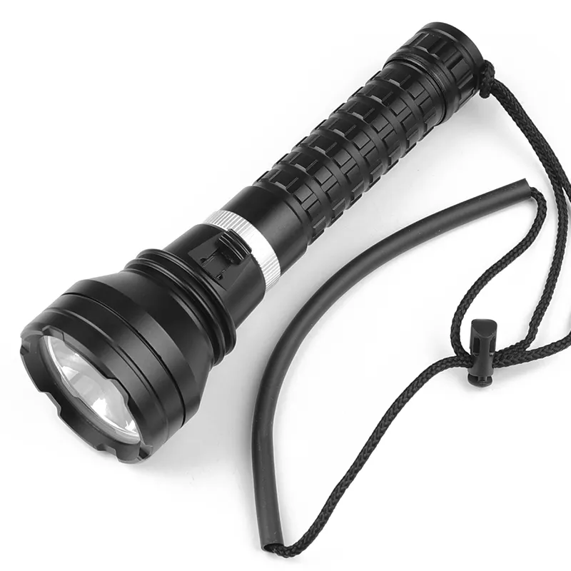 Công suất cao Torch ánh sáng P70 LED 3000 lumen Dive Đèn pin Powered by 18650/26650 Pin IPX8 xách tay ánh sáng đèn flash cho lặn