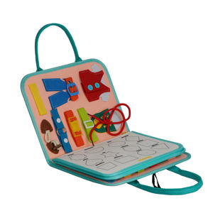 Tableau d'activités éducatif en <span class=keywords><strong>tissu</strong></span> pour enfants, édition en <span class=keywords><strong>feutre</strong></span> pour l'apprentissage et le développement créatif de la petite enfance - Product Image 2