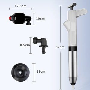 <span class=keywords><strong>Desatascador</strong></span> de Alta Presión de Acero Inoxidable, <span class=keywords><strong>Potente</strong></span> <span class=keywords><strong>Desatascador</strong></span> de <span class=keywords><strong>Fregadero</strong></span>, <span class=keywords><strong>Desatascador</strong></span> de Aire de Goma para Tuberías Obstruidas, Bañera - Product Image 6