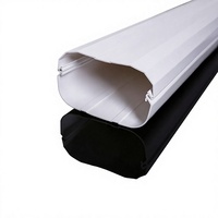 Kit complet de gaines décoratives en PVC pour conduites de climatisation, protection de tuyaux de mini-split, accessoires d'installation