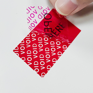 Fábrica Atacado Garantia Void Label Adesivos Custom - Product Image 4