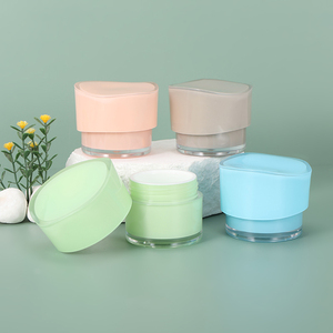 Pot à crème PS de forme spéciale pour les soins de la peau 30g/50g Bouteille de crème avec bouchon en plastique - Product Image 3
