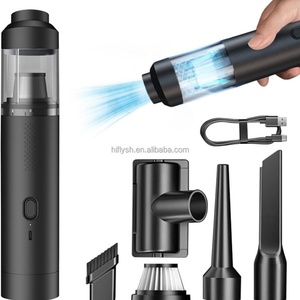 Aspirateur de voiture portable sans fil 3-en-1 avec logo personnalisé, moteur 75000 tr/min, aspirateur à main et souffleur d'air haute puissance 12000PA - Product Image 6