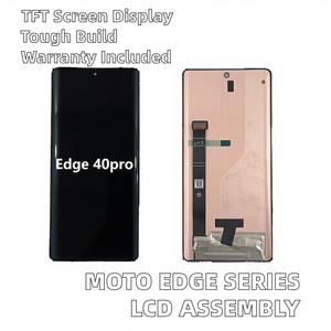 Moto <span class=keywords><strong>Edge</strong></span> Plus Pantalla LCD Panel táctil Montaje completo para pantalla de teléfono móvil 1 año para Moto <span class=keywords><strong>Edge</strong></span> 20 40 50 Pro LCD - Product Image 3