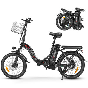 Bicicleta Eléctrica Plegable de 20 Pulgadas con Neumáticos Anchos, 25 km/h, 7 Velocidades, Disponible en Almacén de la UE, Envío DDP CY20, Lista para Enviar - Product Image 1