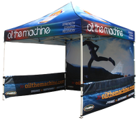 Exposition conception personnalisée promotionnelle en aluminium impression gazebo tente chapiteau publicité ez up tente tentes à baldaquin