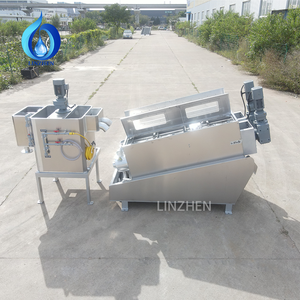 स्लेज डीहाइड्रेशन उपकरण स्क्रू स्लैक डीहाइड्रेशन मशीन बूचड़खाने के लिए डिहाइड्रेशन मशीन - Product Image 6