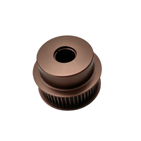 Poulie de transmission en acier au carbone haute précision, poulie en aluminium, poulie de distribution pour fitness, personnalisable OEM