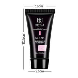 Riyal Gel poli forniture per <span class=keywords><strong>unghie</strong></span> salone Private Label Gel 12 colori 30ml acrilico Glitter Color Gel <span class=keywords><strong>smalto</strong></span> - Product Image 5