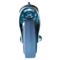 4 roulettes pivotantes de 1,25 pouce pour chariot à outils, roulettes en matériau TPR, design moderne, roulettes pour meubles