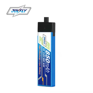 Batteria FPV per Droni 1S 3,8V 850mAh 60C Personalizzata OEM ODM Batteria ai Polimeri di Litio LiCoO2 Alta Qualità Diretta dalla Fabbrica del Guangdong - Product Image 1