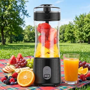 Mixeur Portable de Gros pour Usine, 380ML, Broyeur de Glace, USB, pour Smoothies, Jus de Fruits Personnels, Idéal Voyage, Logo Personnalisé - Product Image 1