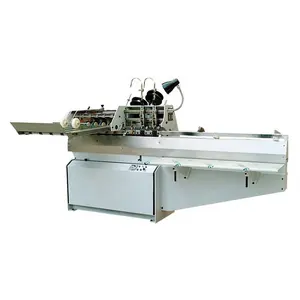 DQ404-2B Double head New photoelectric detection function wire flat saddle stitcher booklet maker wire stitching machine