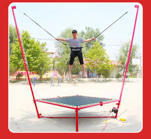 Trampoline à bungee de haute qualité et pas cher, à manivelle manuelle, pour enfants et adultes, aire de jeux extérieure - Product Image 3