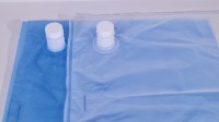 Pochette de support PE biodégradable de vente chaude pour le sac de boisson en plastique de bec d'emballage de lait de soja de jus de fruit