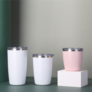 Gobelet à sublimation en acier inoxydable d'usine Tasse à café à double paroi Isolation Gobelet droit sous vide - Product Image 1