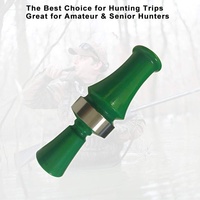 Sifflet d'appel au canard portable léger en ABS pour la chasse, accessoires de leurre pour canards