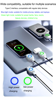 Séparateur intelligent de charge rapide Type-C 140W pour batteries de mobiles/téléphones/tablettes/ordinateurs portables/rasoirs avec coupure automatique en cas de surcharge
