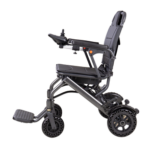 Silla de Ruedas Eléctrica Plegable Ligera de 15 kg para <span class=keywords><strong>Personas</strong></span> <span class=keywords><strong>Mayores</strong></span>, 360 W, Baterí<span class=keywords><strong>a</strong></span> de 24 V y Capacidad de Peso de 100 kg - Product Image 2