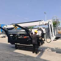 Plateforme aérienne sur chenilles hydraulique multi-puissance Lemax LT16, hauteur de travail 24 m
