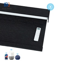 Persianas enrollables motorizadas con Control remoto inteligente, persianas eléctricas opacas para ventanas, persianas opacas de instalación integradas