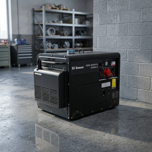 Top Quality SS SAMSON 7KW SILENT TYPE DIESEL <b>GENERATOR</b> <b>Power</b> <b>Generator</b> Home <b>Generators</b> - Product Image 2