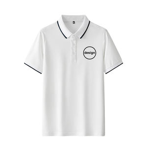 Camiseta de Punto Transpirable Unisex con Logotipo Personalizado, Logotipo Bordado, Uniforme de Trabajo, Ropa Familiar, Impresión Digital, Manga Corta - Product Image 4